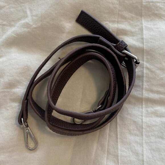Dark Brown Faux Leather Adjustable Shoulder Bag Replacement Strap - Picture 1 of 8